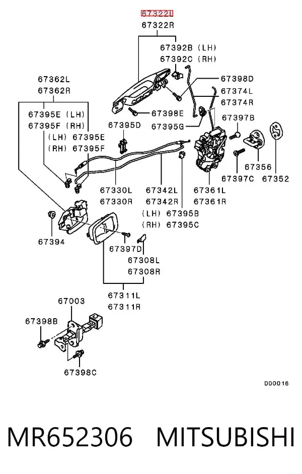  MR652306 Mitsubishi