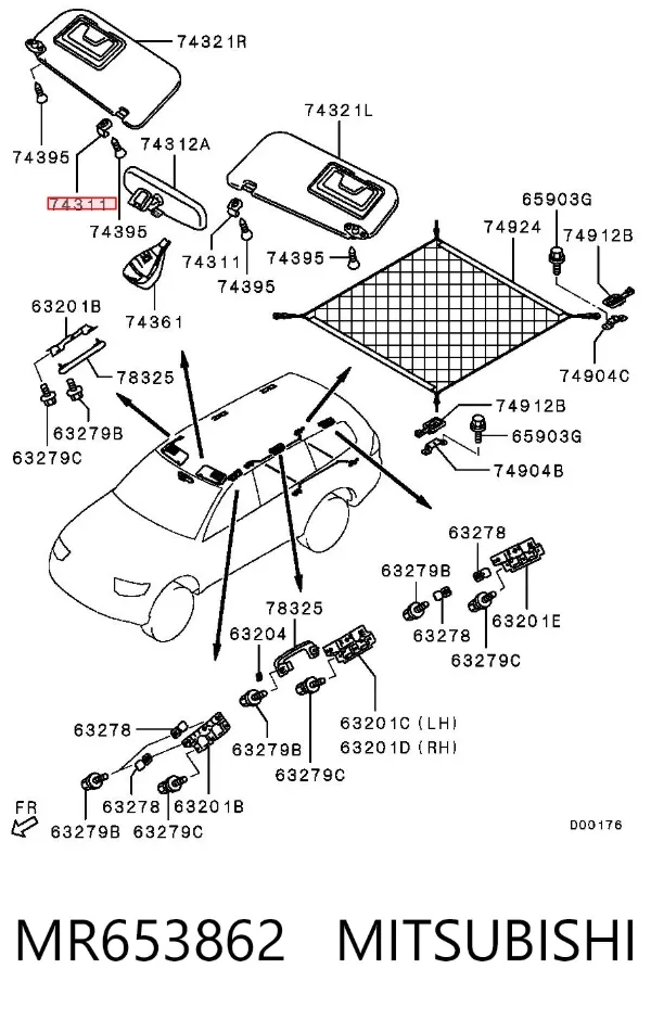 MR653862 Mitsubishi