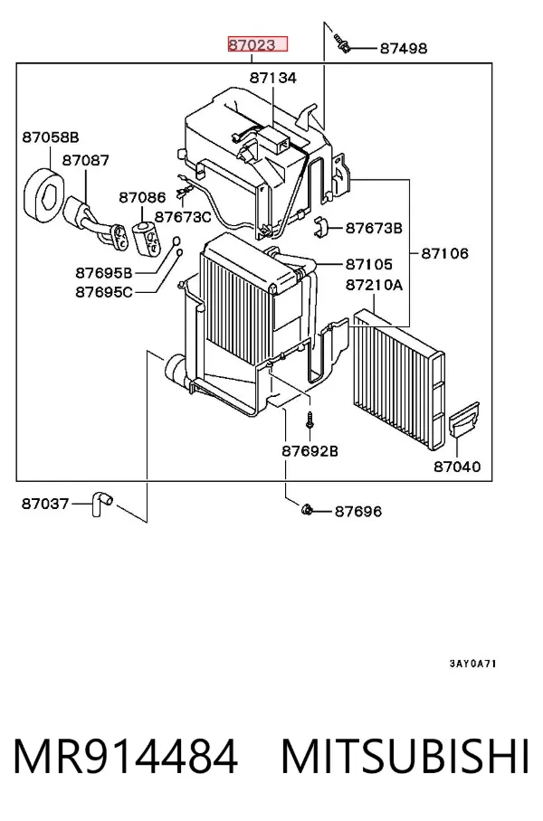  MR914484 Mitsubishi