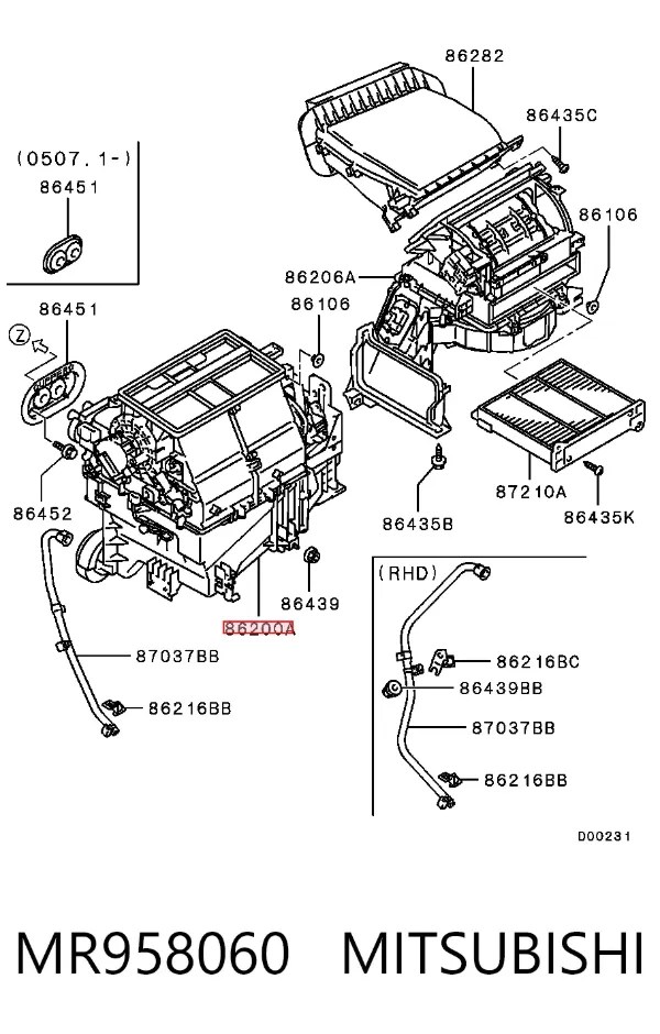  MR958060 Mitsubishi