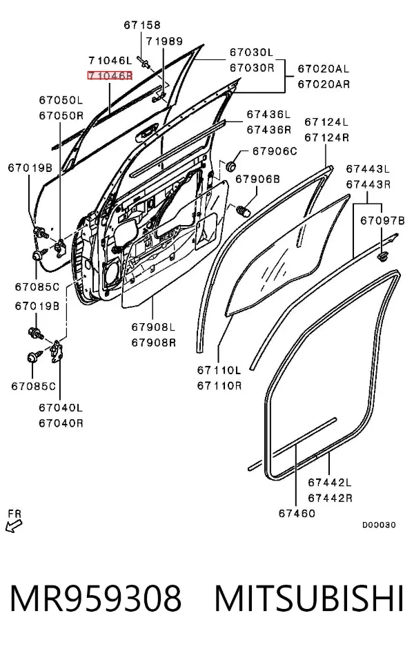  MR959308 Mitsubishi