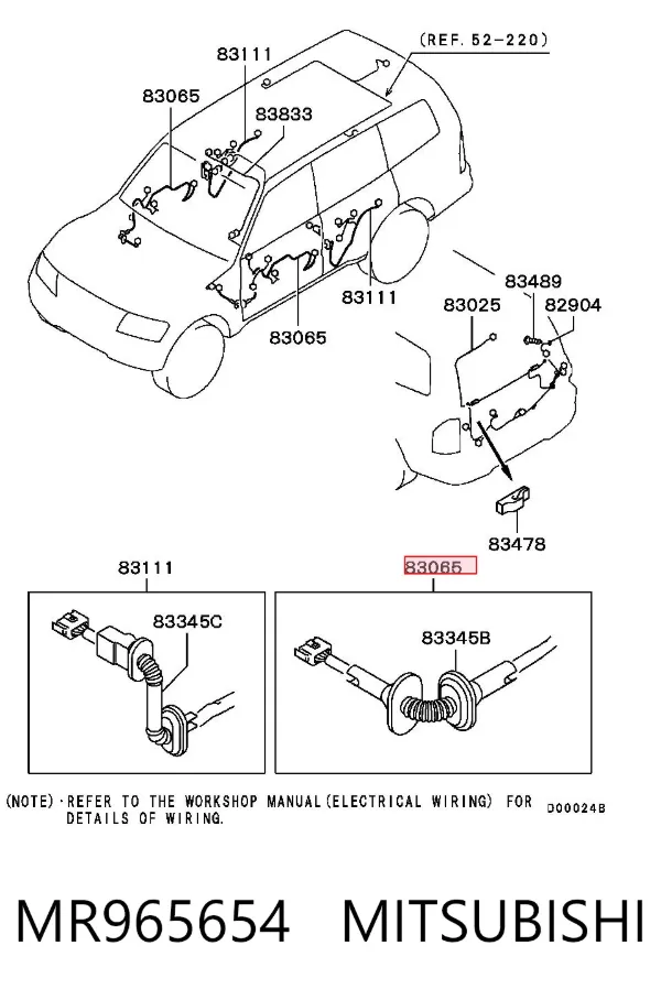  MR965654 Mitsubishi
