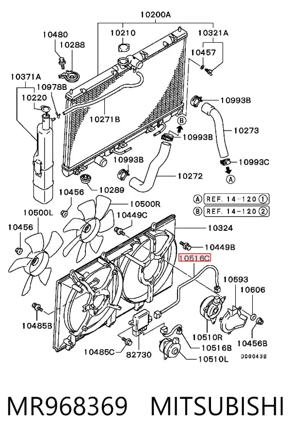  MR968369 Mitsubishi