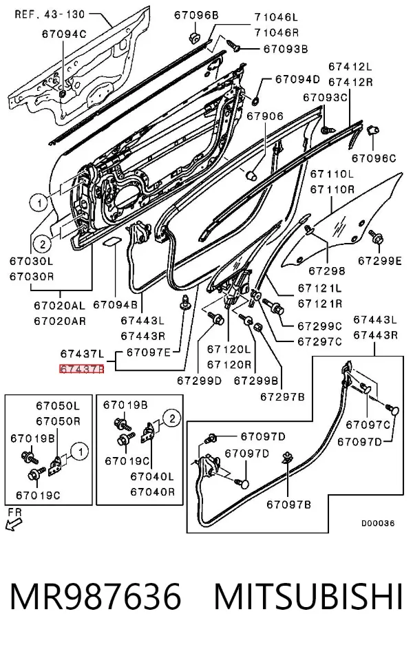  MR987636 Mitsubishi