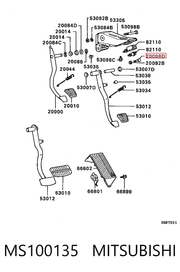  MS100135 Mitsubishi