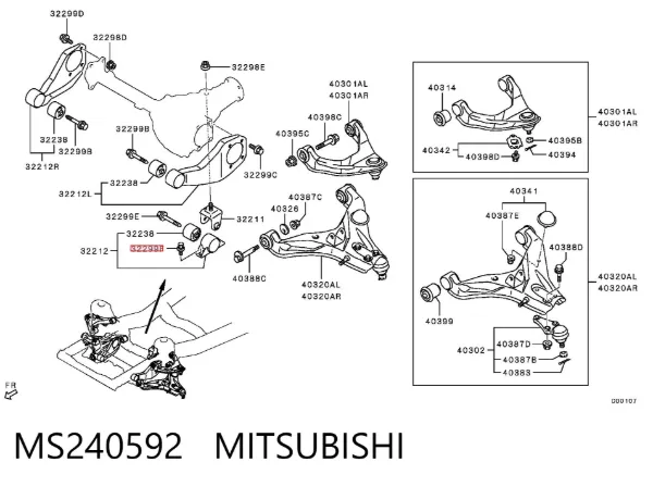  MS240592 Mitsubishi