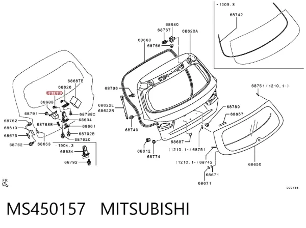  MS450157 Mitsubishi