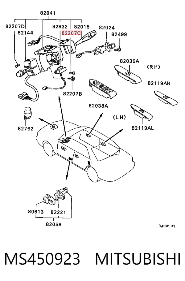  MS450923 Mitsubishi