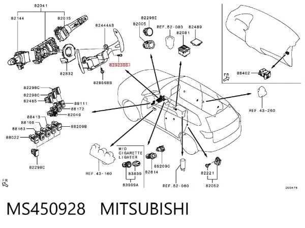  MS450928 Mitsubishi