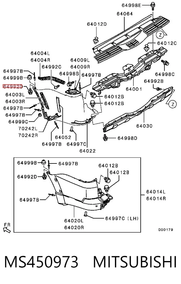  MS450973 Mitsubishi