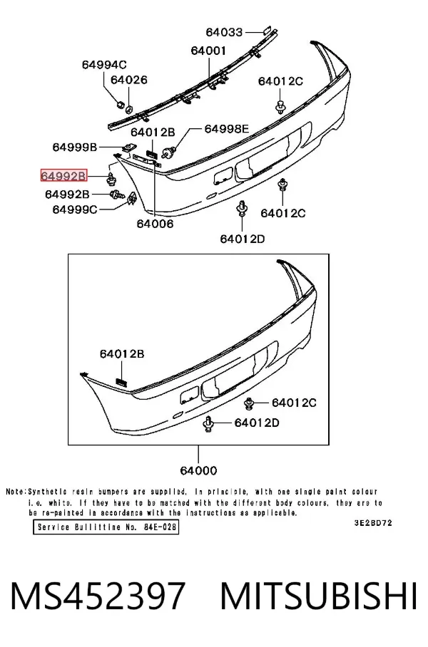  MS452397 Mitsubishi