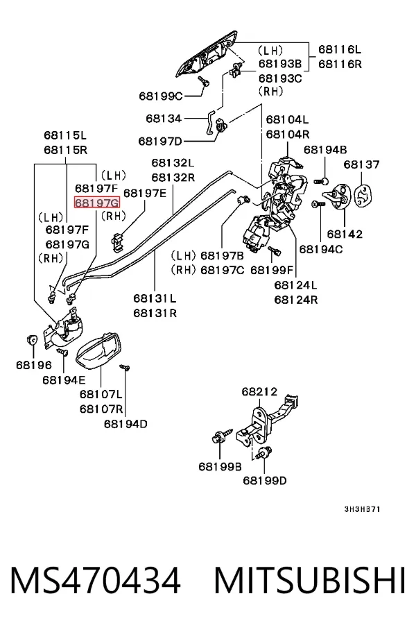  MS470434 Mitsubishi