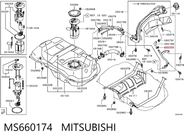  MS660174 Mitsubishi