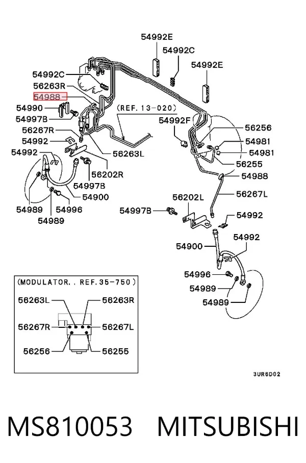 MS810053 Mitsubishi