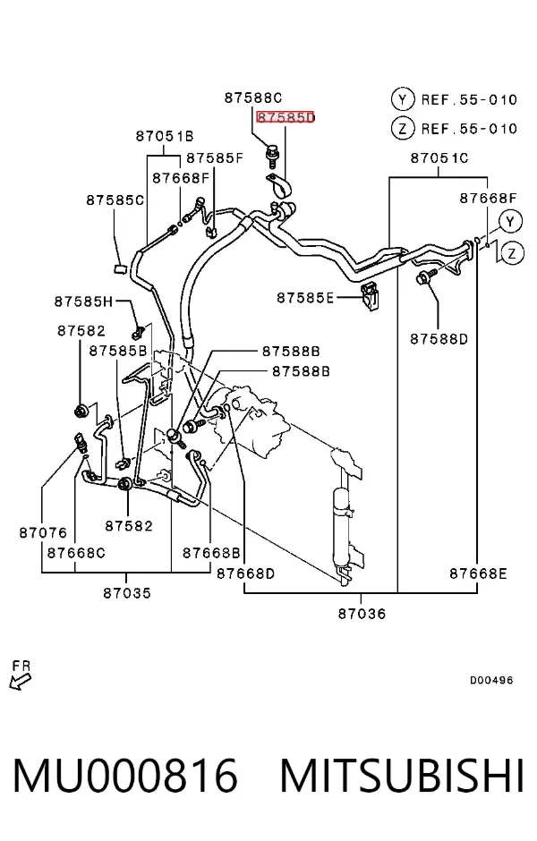  MU000816 Mitsubishi