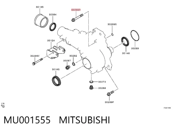  MU001555 Mitsubishi