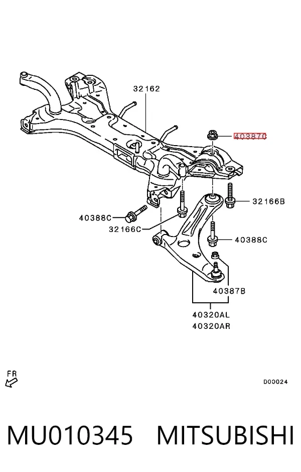  MU010345 Mitsubishi