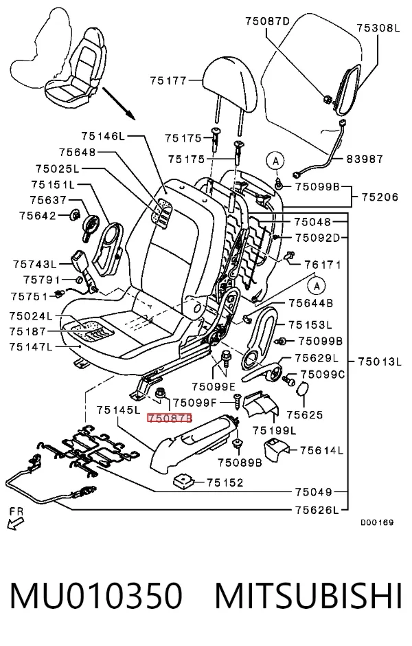  MU010350 Mitsubishi