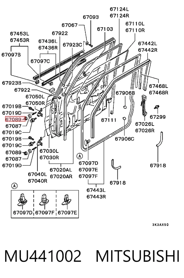  MU441002 Mitsubishi