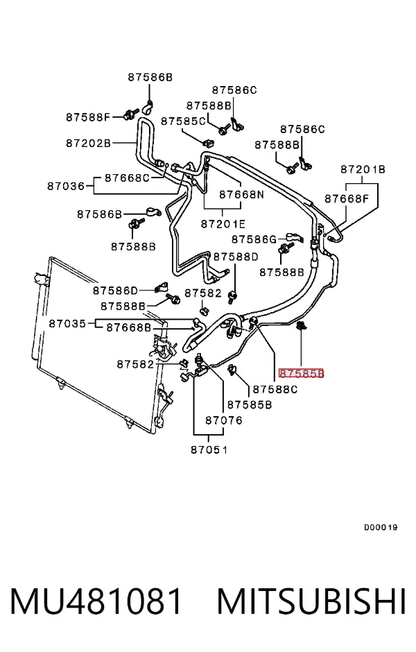  MU481081 Mitsubishi