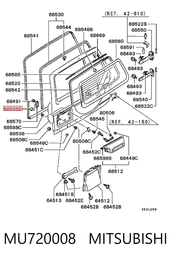  MU720008 Mitsubishi