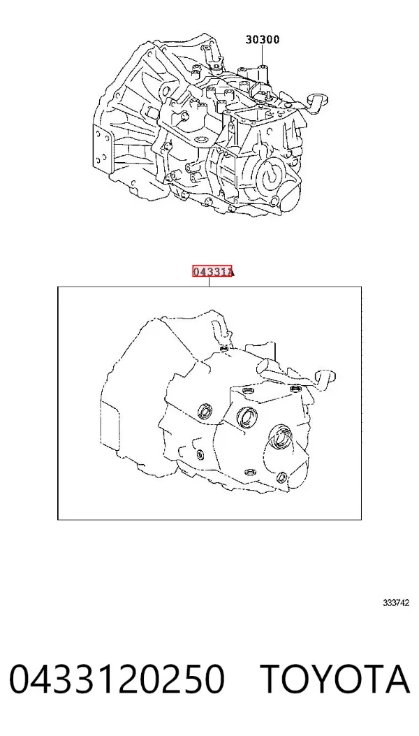  0433120250 Toyota