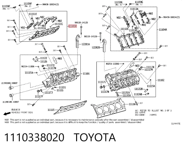  1110338020 Toyota