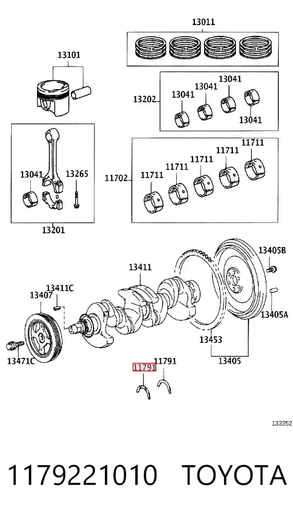  1179221010 Toyota
