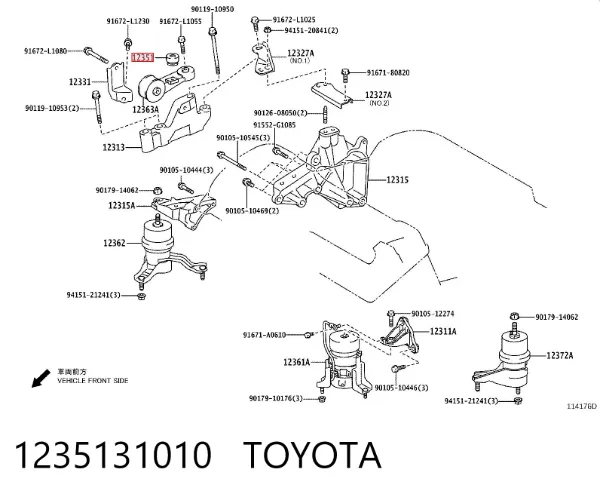  1235131010 Toyota