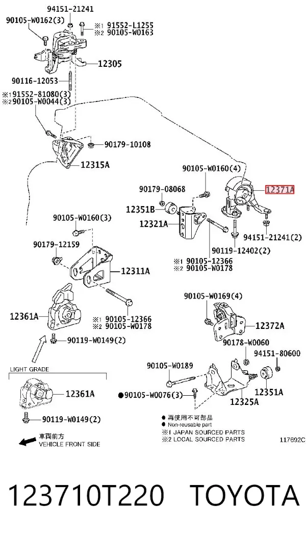  123710T220 Toyota