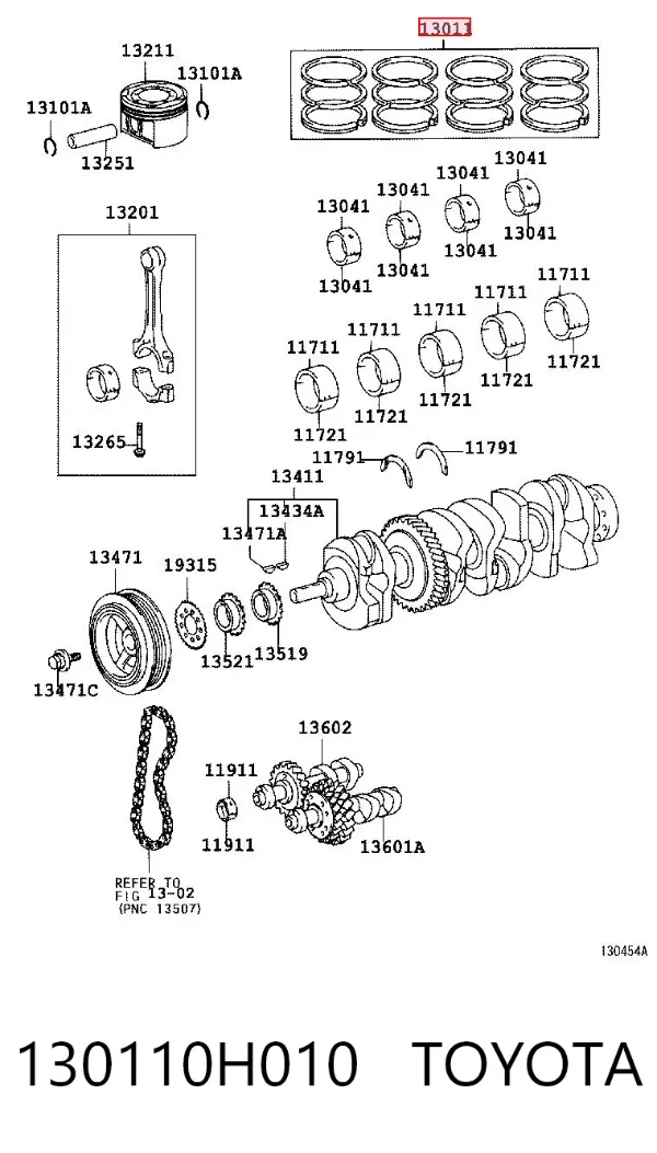  130110H010 Toyota
