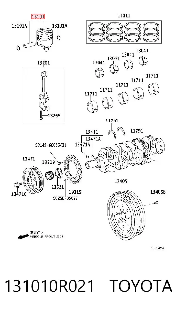  131010R021 Toyota