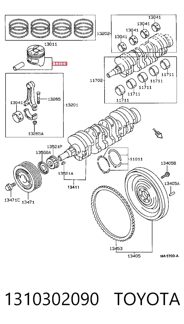  1310302090 ZF Parts