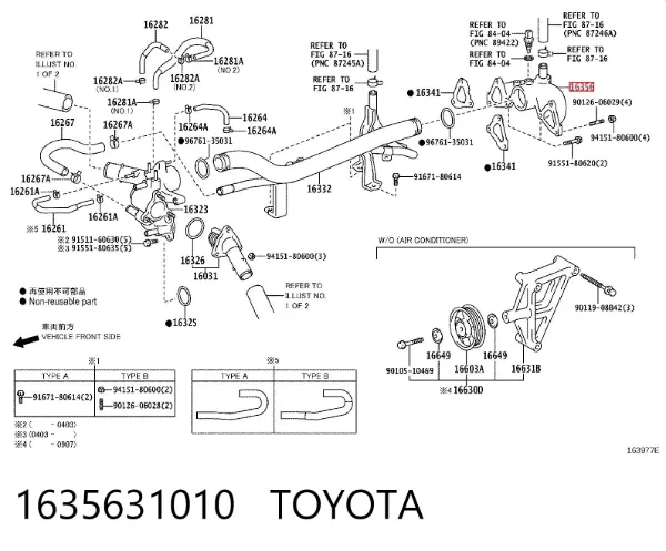  1635631010 Toyota