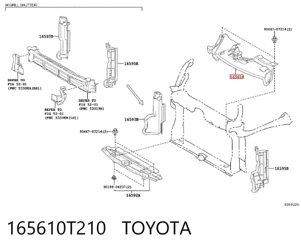  165610T210 Toyota