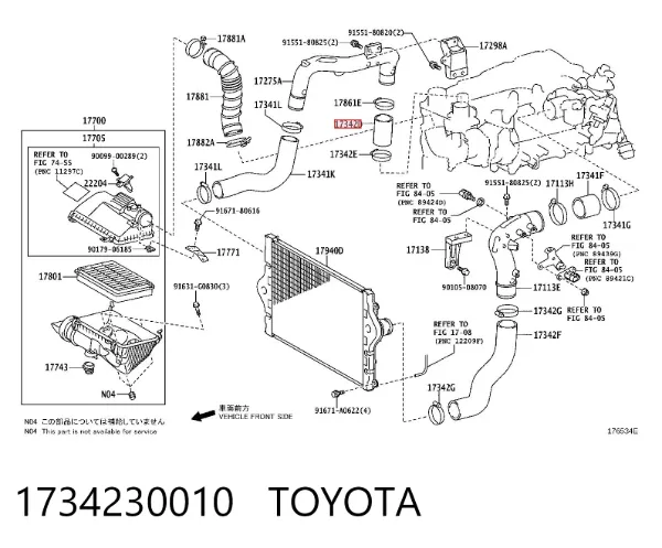  1734230010 Toyota