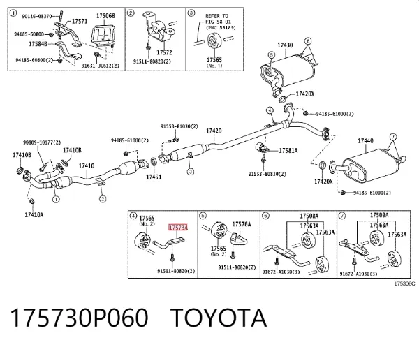  175730P060 Toyota