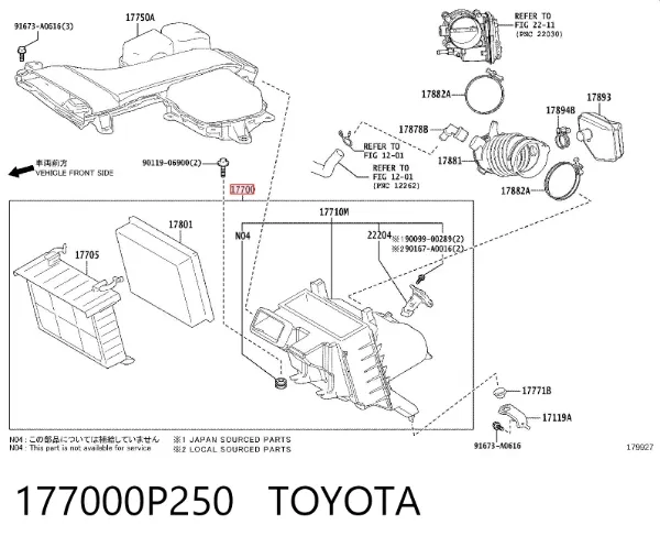  177000P250 Toyota