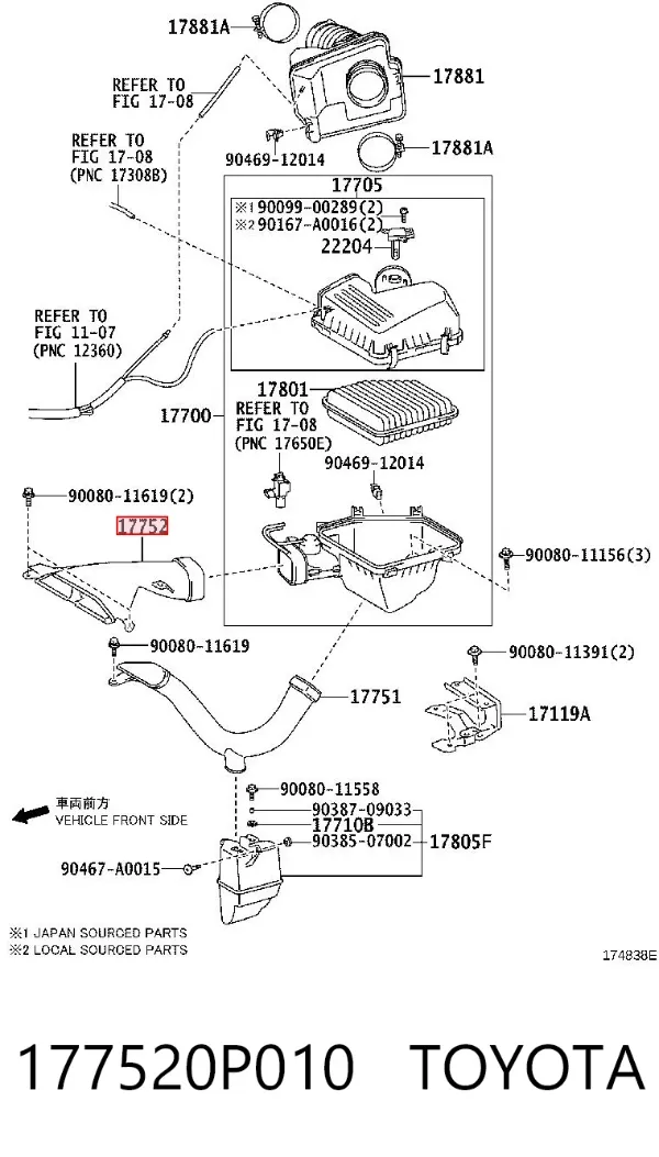  177520P010 Toyota