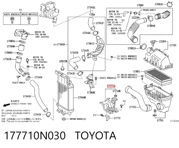  177710N030 Toyota