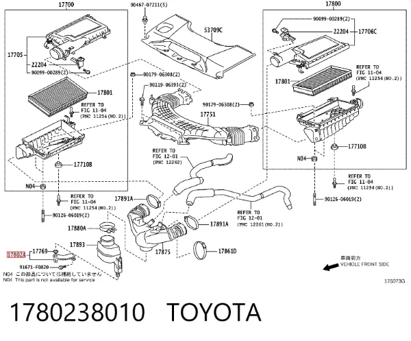  1780238010 Toyota