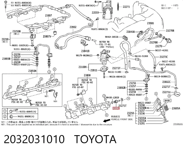  2032031010 Toyota