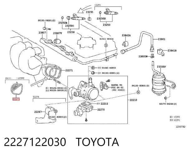  2227122030 Toyota