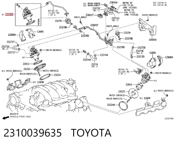 ТНВД 2310039635 Toyota