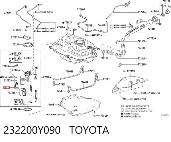  232200Y090 Toyota