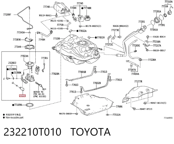  232210T010 Toyota