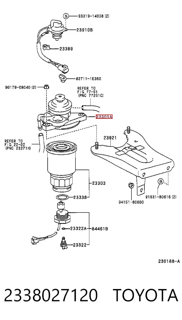 2338027120 Toyota