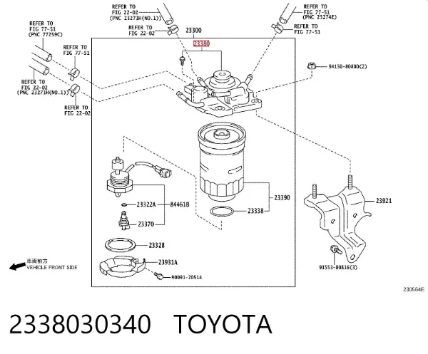 2338030340 Toyota