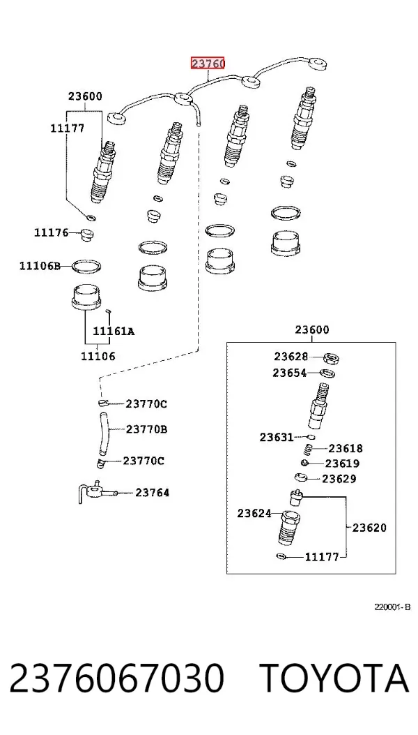  2376067030 Toyota