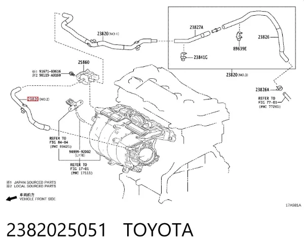  2382025051 Toyota